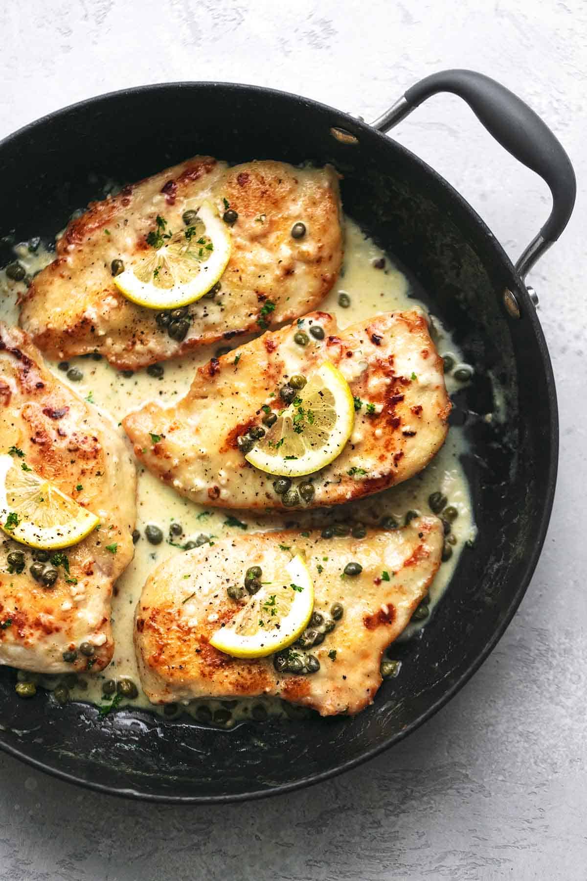 Gourmet Creamy Lemon Piccata in 30 Minutes: One-Pan Dinner